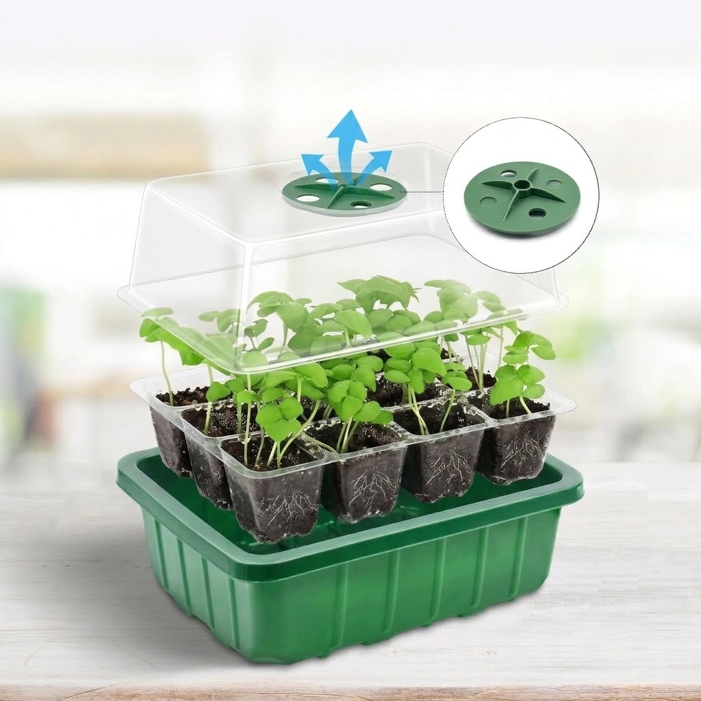Cupole a Umidità Regolabile, V - Seed Starter Tray recensione e prezzo