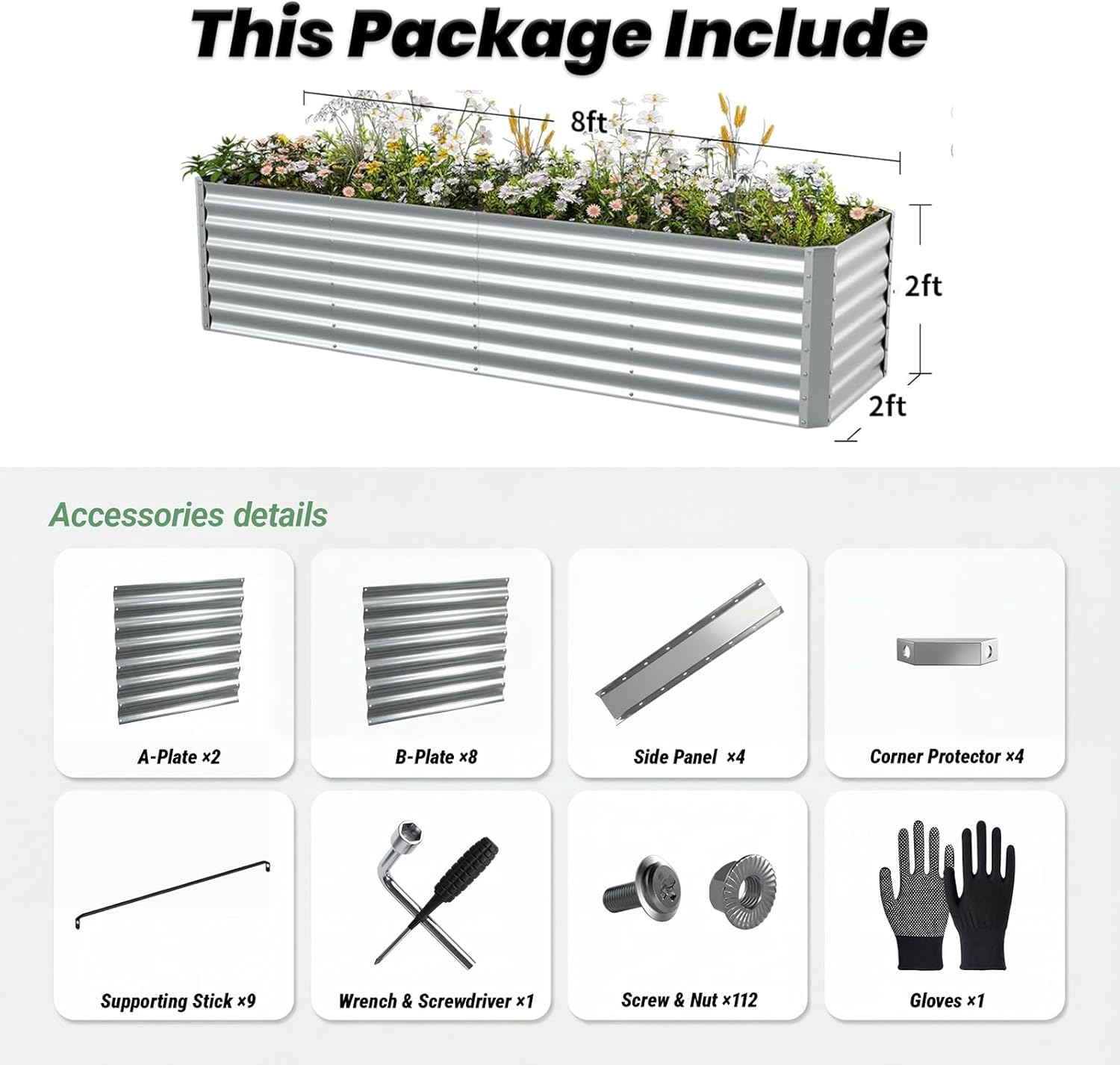 Fioriera Rialzata in Metallo Z - Raised Garden Bed recensione e prezzo