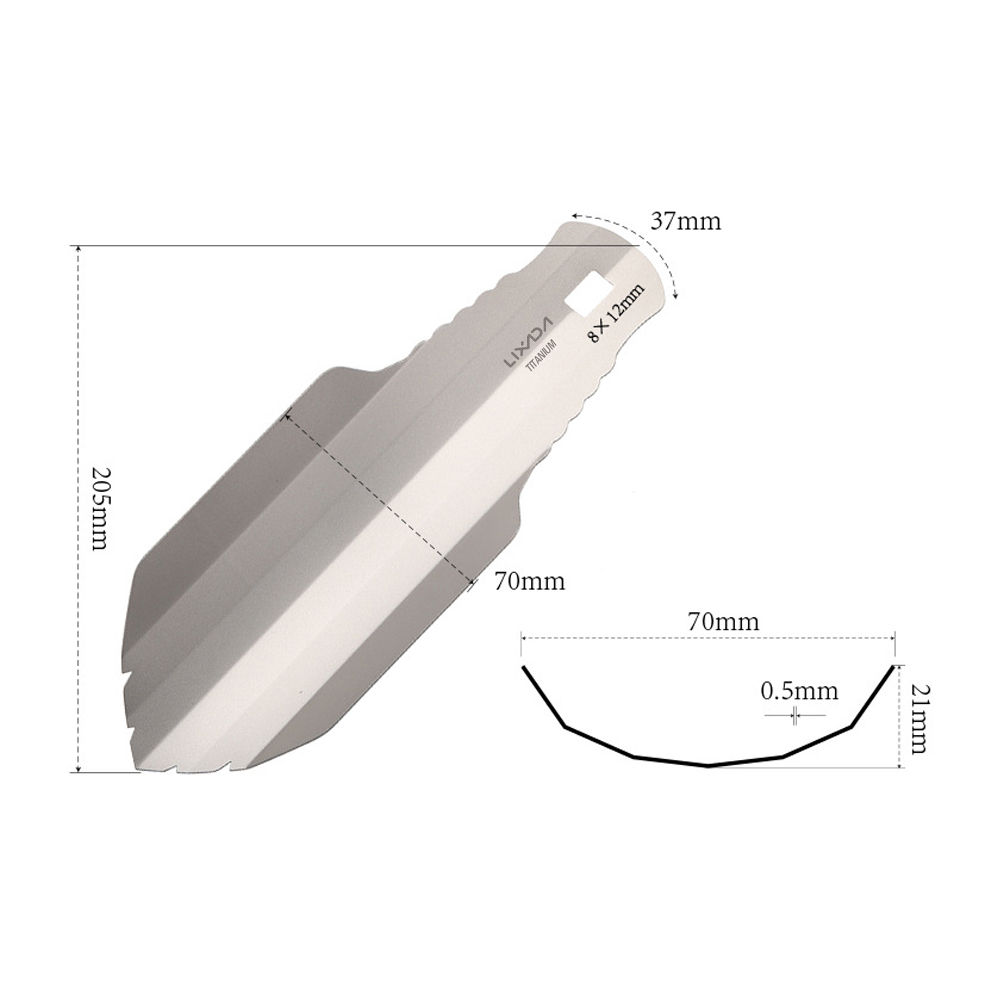 Lixada Pala da giardino in tit - Trowel Garden Tools recensione e prezzo