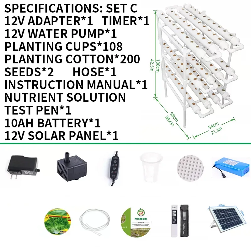 Kit per sistema di coltivazion - Hydroponic Kit recensione e prezzo