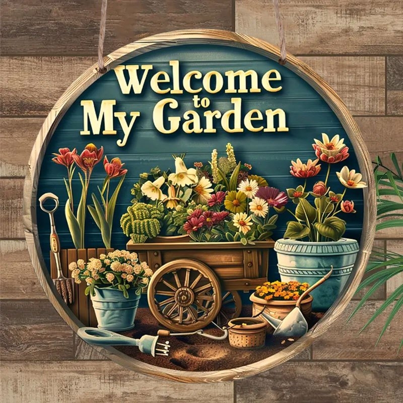 1 pezzo 2D Welcome to My Garde - Indoor Herb Garden recensione e prezzo
