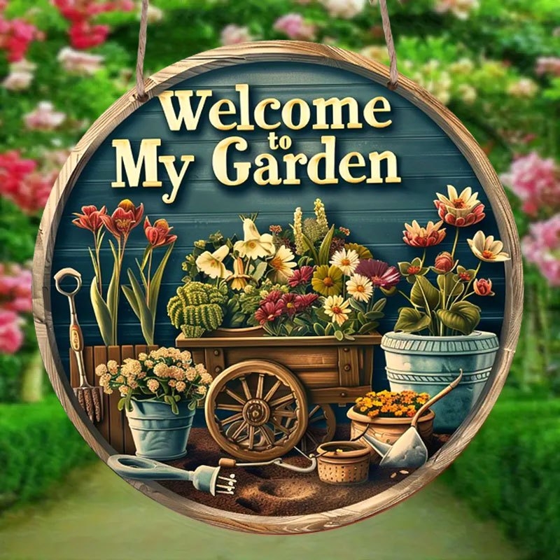 1 pezzo 2D Welcome to My Garde - Indoor Herb Garden recensione e prezzo