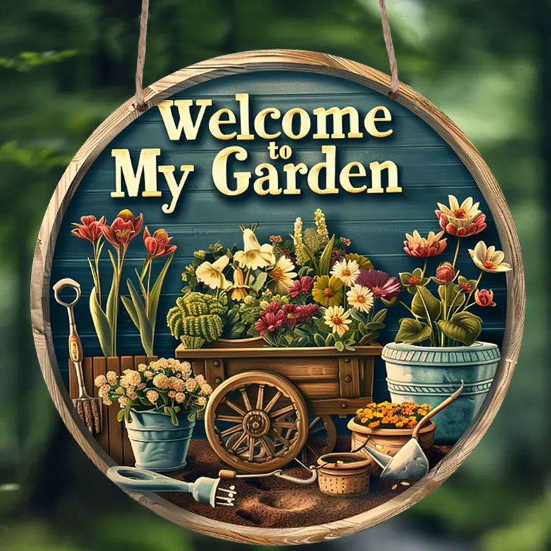 1 pezzo 2D Welcome to My Garde - Indoor Herb Garden recensione e prezzo