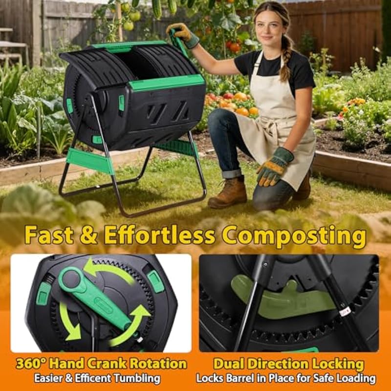 Contenitore per Compost Rotant - Compost Bin recensione e prezzo