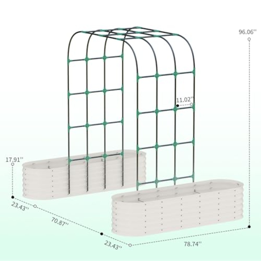 Fioriera Rialzata Zincata Alta - Vertical Planter recensione e prezzo