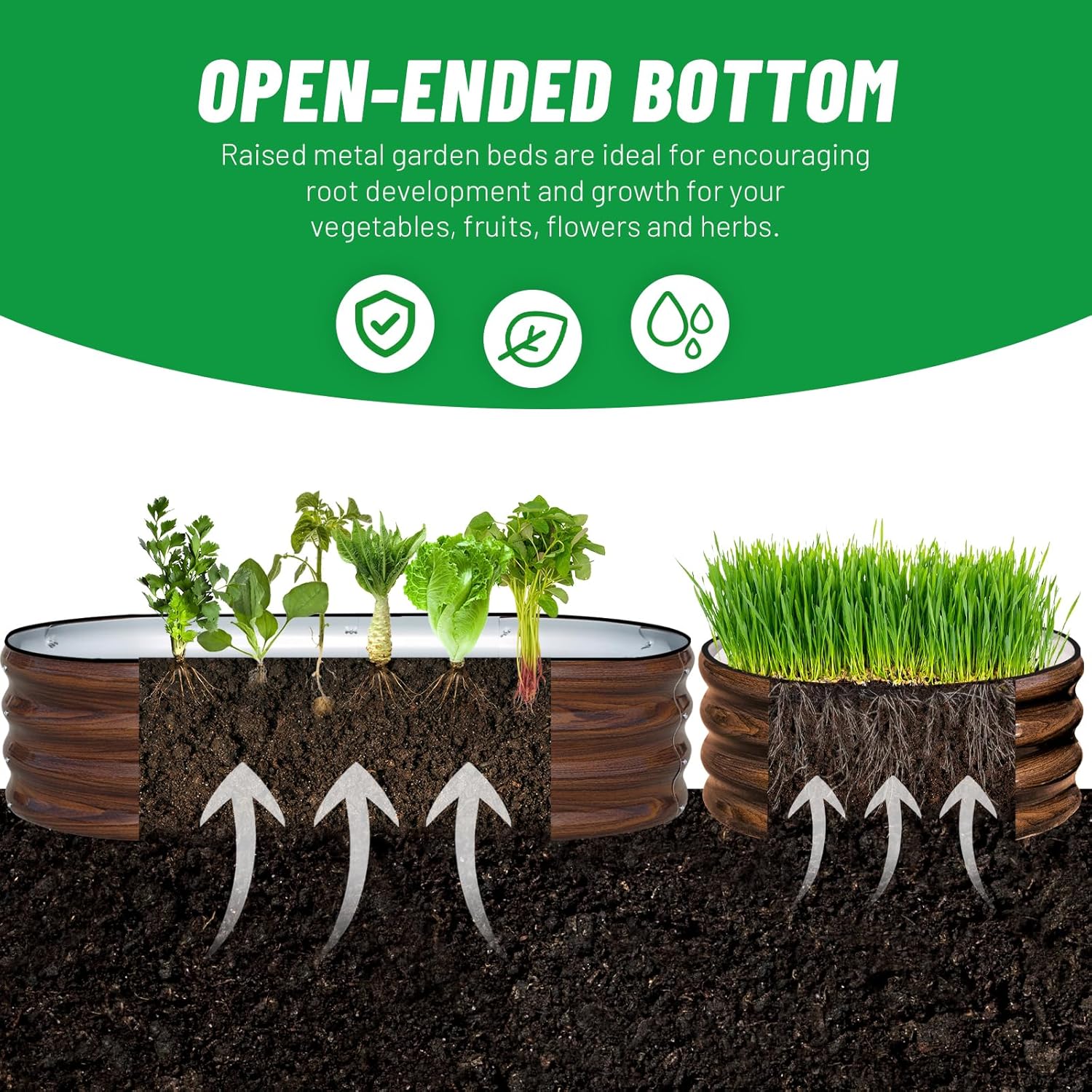 Kit di 3 Aiuole Rialzate in Ac - Raised Garden Bed recensione e prezzo