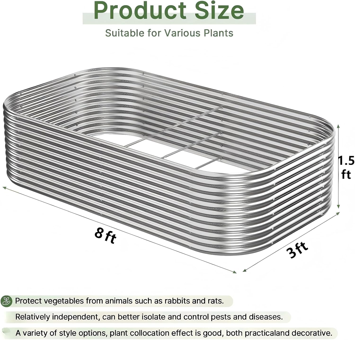 Giardinaggio all'Aperto con 2  - Raised Garden Bed recensione e prezzo