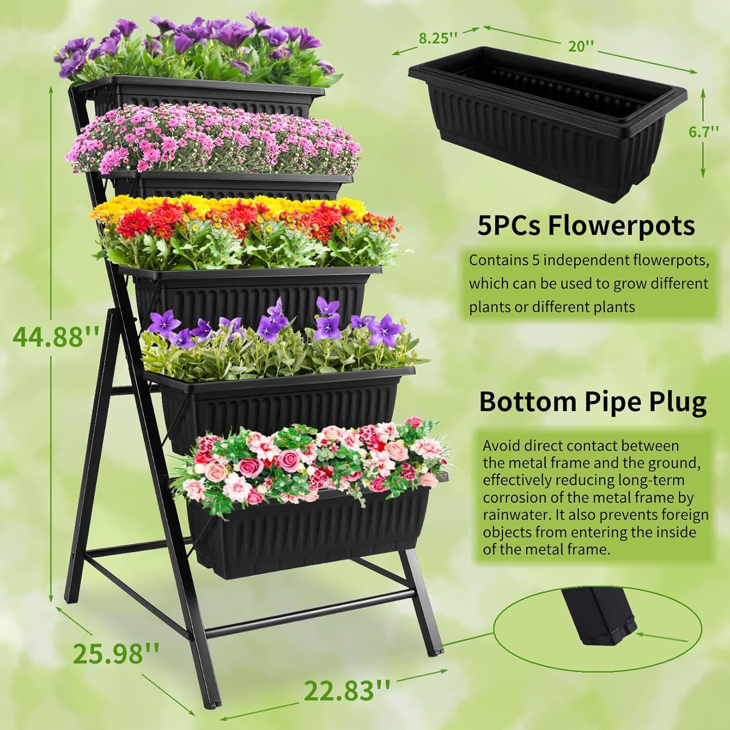 Fioriera Verticale da Giardino - Vertical Planter recensione e prezzo