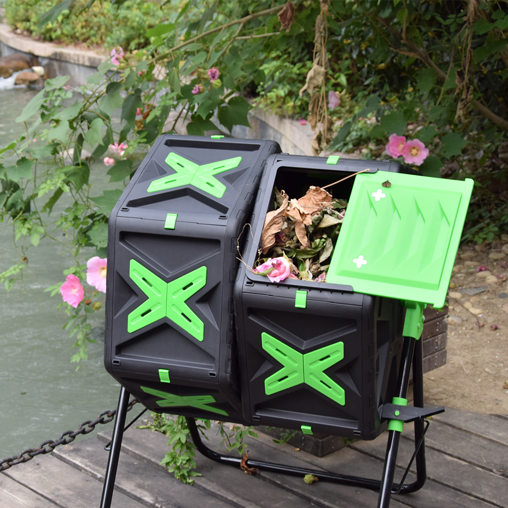 Compostiera Rotante a Doppia C - Compost Bin recensione e prezzo